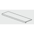 Arkiquartz Graphite Scalino 120x33x4  Carrelage Intérieur Pierre Rectifié