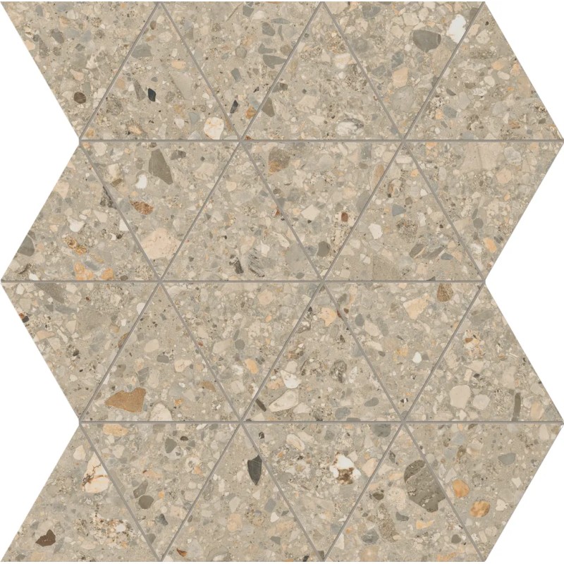 Mosaïque Arkistyle Shade Warm Fractal  29x33,5 Carrelage Intérieur Pierre Non Rectifié 