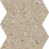 Mosaïque Arkistyle Shade Warm Fractal  29x33,5 Carrelage Intérieur Pierre Non Rectifié 