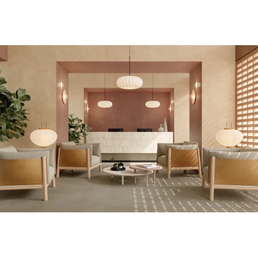 Calcecreta Selva 120x120  Carrelage Intérieur Béton Rectifié