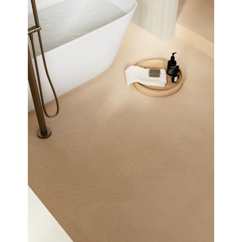 Calcecreta Solco Bisque 60x120  Carrelage Intérieur Béton Rectifié