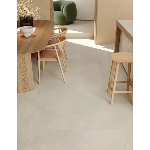 Calcecreta Argilla 60x60  Carrelage Intérieur Béton Rectifié