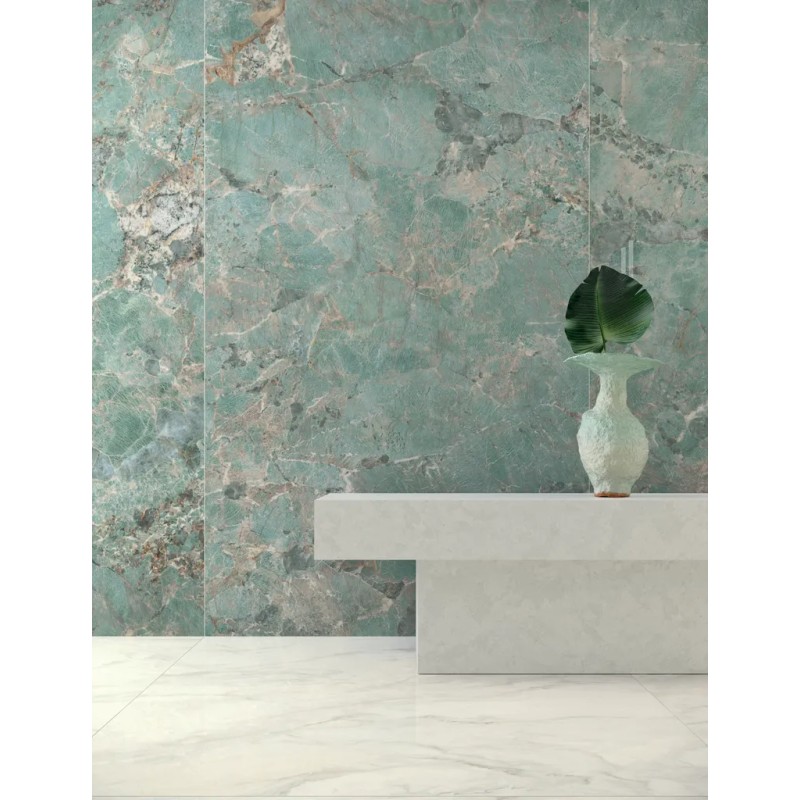 Foyer Royal Green Ama Reflex 60x120  Carrelage Intérieur Marbre Rectifié