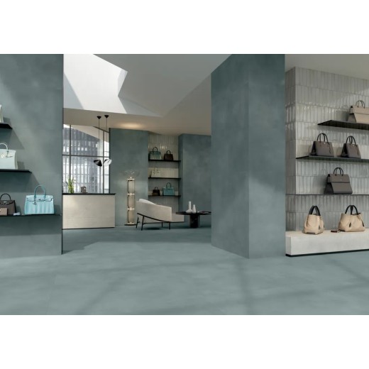 Multiforme Acquario 80x80  Carrelage Intérieur Béton Rectifié