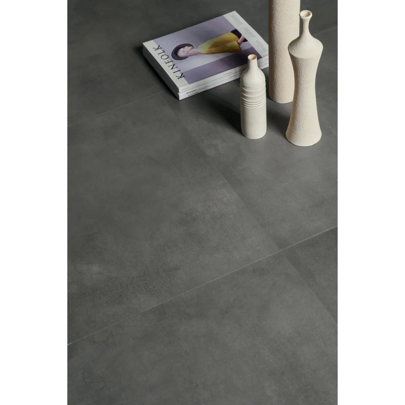 Multiforme Carbone 60x60  Carrelage Intérieur Béton Rectifié
