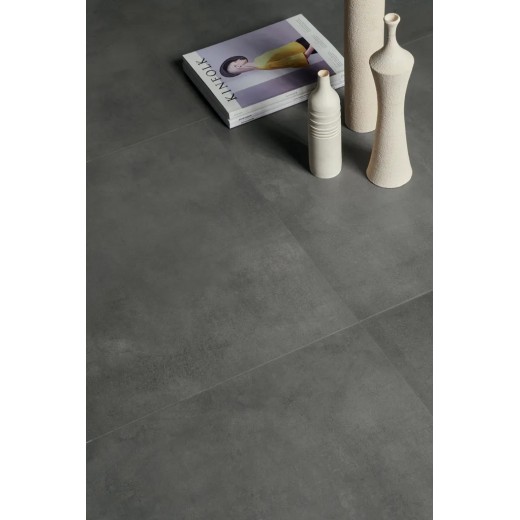 Multiforme Carbone 60x60  Carrelage Intérieur Béton Rectifié