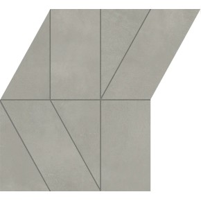 Mosaïque Multiforme Mica  Freccia 24,2x29,1 Carrelage Intérieur Béton Non Rectifié 