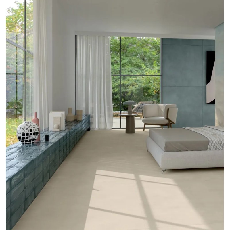 Multiforme Dune Caolino 120x120  Carrelage Intérieur Béton Rectifié