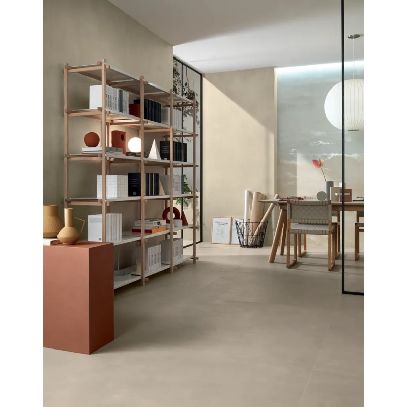 Multiforme Dune Fossile 120x120  Carrelage Intérieur Béton Rectifié