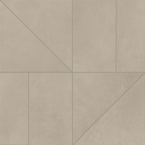 Mosaïque Multiforme Dune Zig Fossile  29,2x29,2 Carrelage Intérieur Béton Non Rectifié 