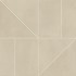 Mosaïque Multiforme Dune Zig Tufo  29,2x29,2 Carrelage Intérieur Béton Non Rectifié 