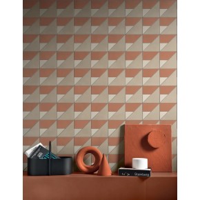 Mosaïque Multiforme Dune Cuneo Marsala/creta  29x29 Carrelage Intérieur Béton Non Rectifié 