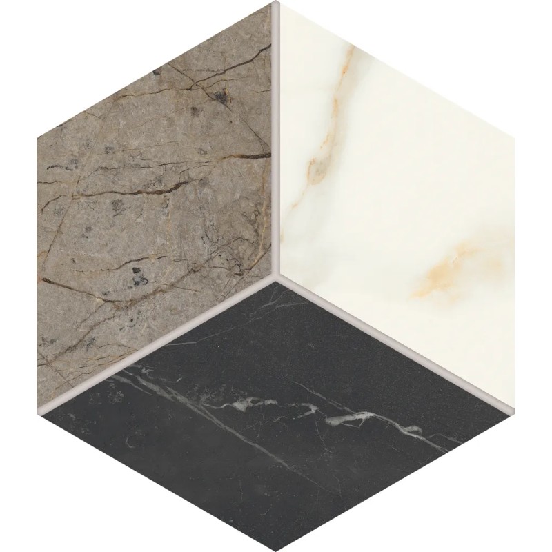 Scultorea Mix Warm Esa 25x21,6 Carrelage Intérieur Marbre Non Rectifié 