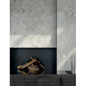 Mosaïque Scultorea Foam Grey  Esa Velvet 33,2x36 Carrelage Intérieur Marbre Non Rectifié 