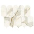 Scult. Calacatta Oro Fino Tess. Arco Ref. 41,2x30,3 Carrelage Intérieur Marbre Non Rectifié 