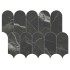 Mosaïque Scultorea Dark Diamond  Arco Reflex 41,2x30,3 Carrelage Intérieur Marbre Non Rectifié 