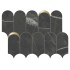 Mosaïque Scultorea Dark Diamond  Arco Oro Ref. 41,2x30,3 Carrelage Intérieur Marbre Non Rectifié 