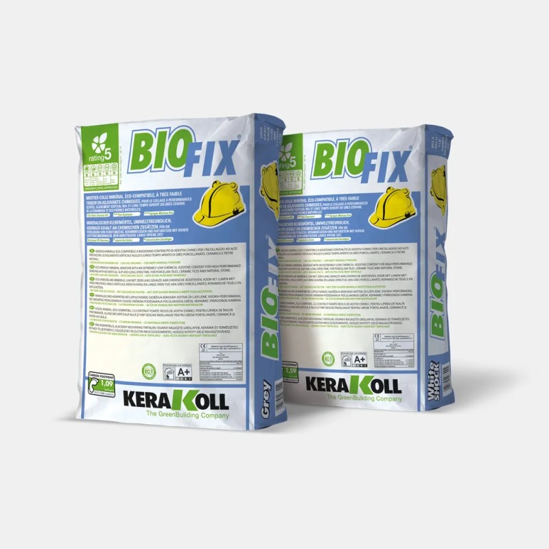Colle carrelage, Biofix Blanche, 25kg, Kerakoll
