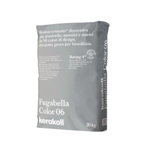 Joint carrelage gris, Fugabella color KK6, 20kg, Kerakoll