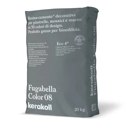 Joint carrelage gris, Fugabella color KK8, 20kg, Kerakoll