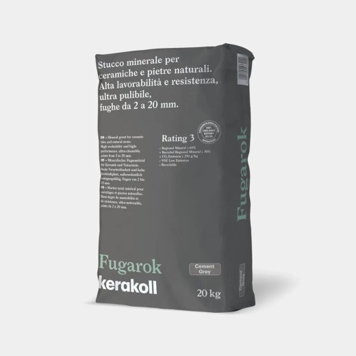 Joint carrelage gris, Fugarok cement grey, 20kg, Kerakoll