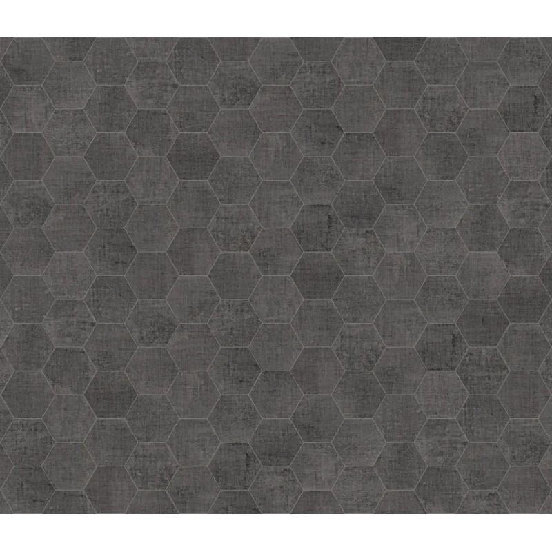 Textile Taupe Esagona  25x21,6 Carrelage Intérieur Imitation carreaux de ciment Non Rectifié 
