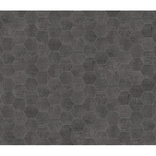Textile Taupe Esagona  25x21,6 Carrelage Intérieur Imitation carreaux de ciment Non Rectifié 