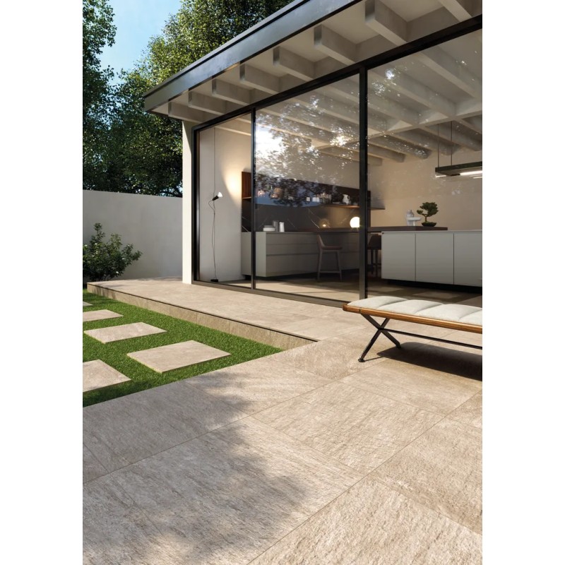 Stoneline Gold Grip 60x60   Dalle 2cm Pierre Rectifié