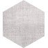 Textile Silver Esagona  25x21,6 Carrelage Intérieur Imitation carreaux de ciment Non Rectifié 