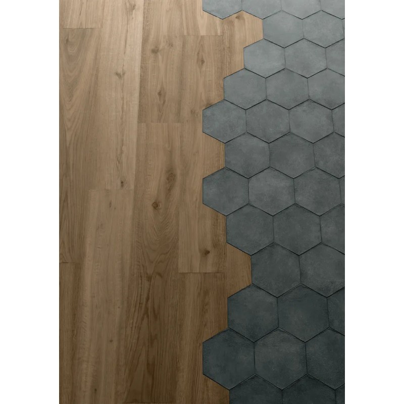 Terracreta Oltremare Esagona 25x21,6 Carrelage Intérieur Imitation carreaux de ciment Non Rectifié 
