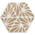 Terracreta Cesello Chamotte 25x21,6 Carrelage Intérieur Imitation carreaux de ciment Non Rectifié 