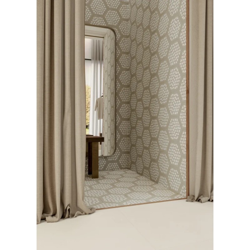 Terracreta Intarsio Argilla 25x21,6 Carrelage Intérieur Imitation carreaux de ciment Non Rectifié 