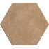 Terracreta Chamotte Esagona 25x21,6 Carrelage Intérieur Imitation carreaux de ciment Non Rectifié 