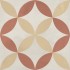 Terra.art Astro Tramonto/crema 20x20 Carrelage Intérieur Imitation carreaux de ciment Non Rectifié 