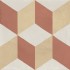 Terra.art Cubo Tramonto/crema 20x20 Carrelage Intérieur Imitation carreaux de ciment Non Rectifié 
