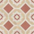 Terra.art Geometrico Tramonto/crema 20x20 Carrelage Intérieur Imitation carreaux de ciment Non Rectifié 