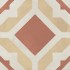 Terra.art Geometrico Tramonto/crema 20x20 Carrelage Intérieur Imitation carreaux de ciment Non Rectifié 