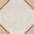 Terra.art Ottagono Tramonto/crema 20x20 Carrelage Intérieur Imitation carreaux de ciment Non Rectifié 