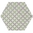 Terra.art Astro Sabbia/menta Esagona  25x21,6 Carrelage Intérieur Imitation carreaux de ciment Non Rectifié 