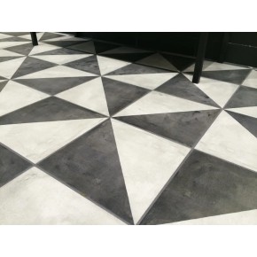 Terra Triangolo Versione F 20x20  Carrelage Intérieur Imitation carreaux de ciment Non Rectifié 