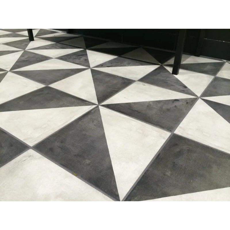 Terra Triangolo Versione F 20x20  Carrelage Intérieur Imitation carreaux de ciment Non Rectifié 