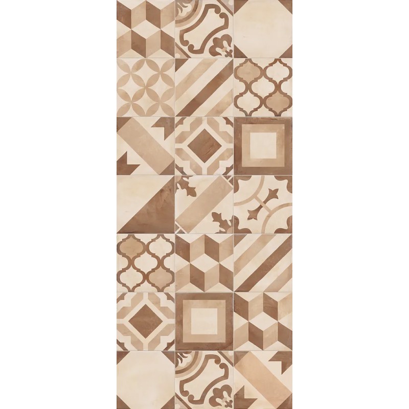 Terra Mix 20 Versione C 20x20  Carrelage Intérieur Imitation carreaux de ciment Non Rectifié 
