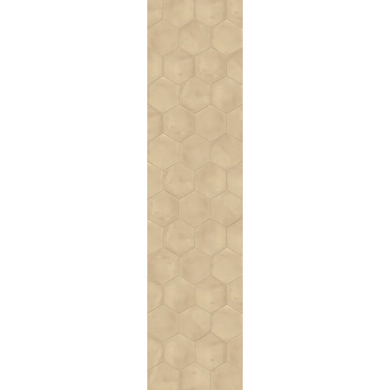 Terra.art Crema Esagona  25x21,6 Carrelage Intérieur Imitation carreaux de ciment Non Rectifié 