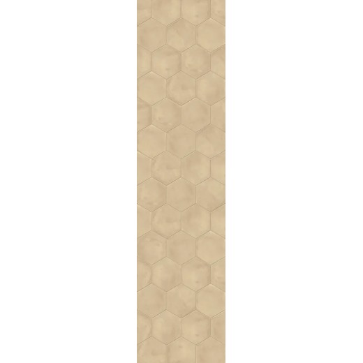 Terra.art Crema Esagona  25x21,6 Carrelage Intérieur Imitation carreaux de ciment Non Rectifié 