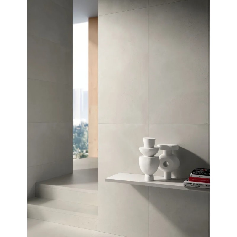 Phase White 60x120  Carrelage Intérieur Béton Rectifié
