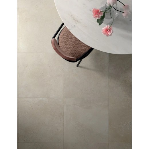 Phase Ecru 60x60  Carrelage Intérieur Béton Rectifié