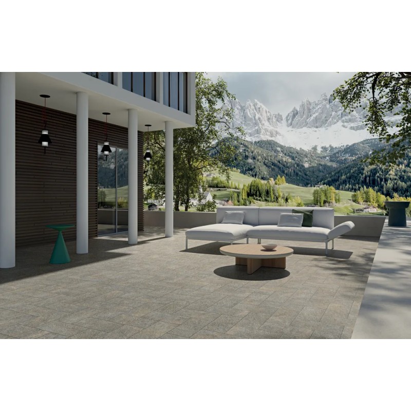 Vie Della Pietra Foehn 22,5x45,3 Carrelage Intérieur Pierre Non Rectifié 