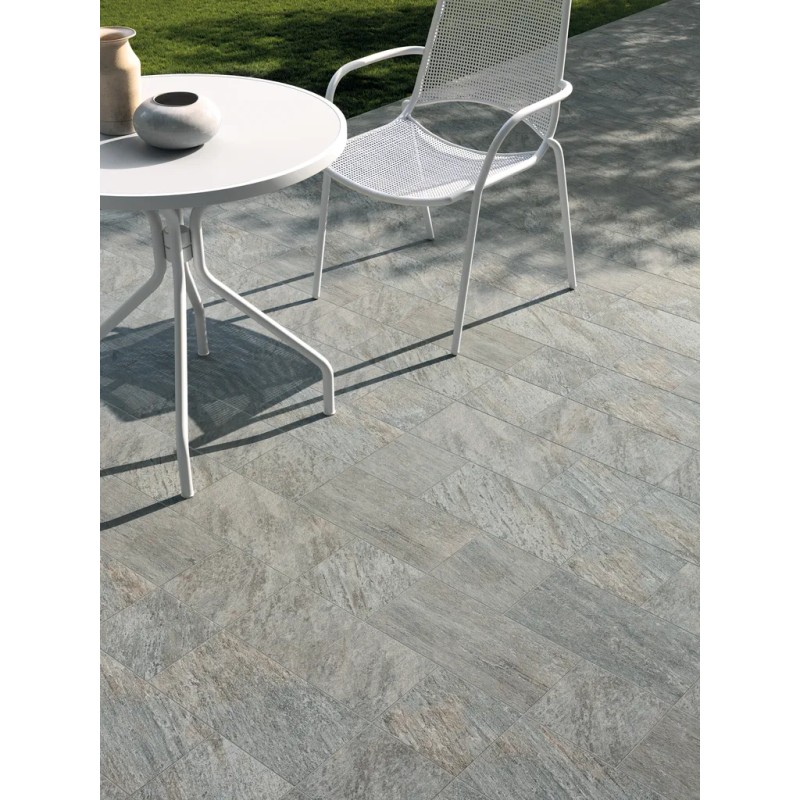 Vie Della Pietra Quarzite 22,5x45,3 Carrelage Intérieur Pierre Non Rectifié 