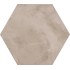 Terra Grigio Esagona 25x21,6 Carrelage Intérieur Imitation carreaux de ciment Non Rectifié 