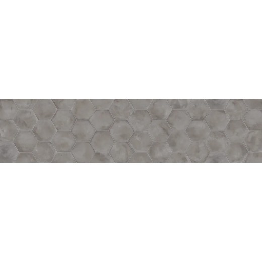 Terra Antracite Esagona 25x21,6 Carrelage Intérieur Imitation carreaux de ciment Non Rectifié 